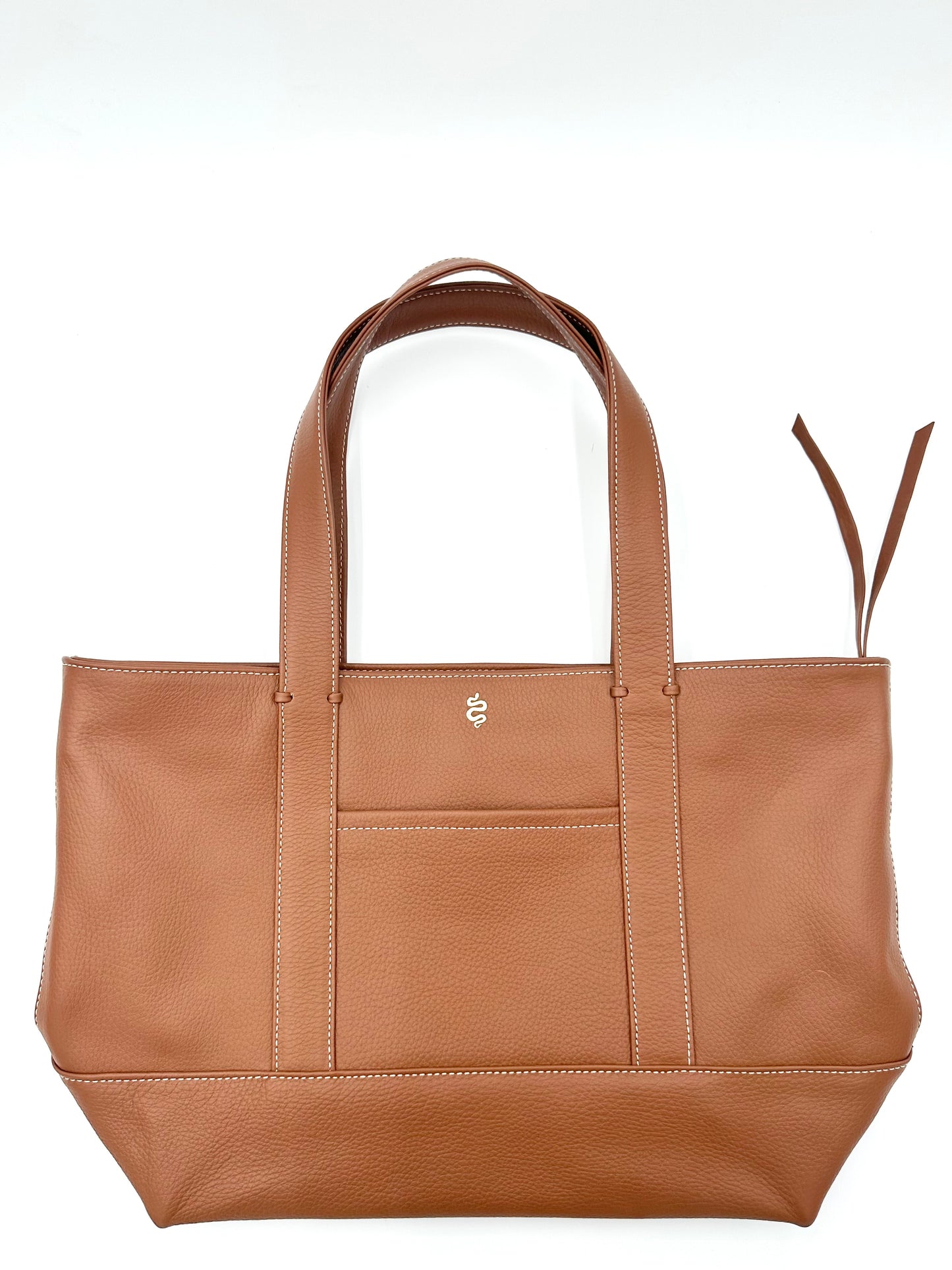 Large Carolyn Tote - Cognac