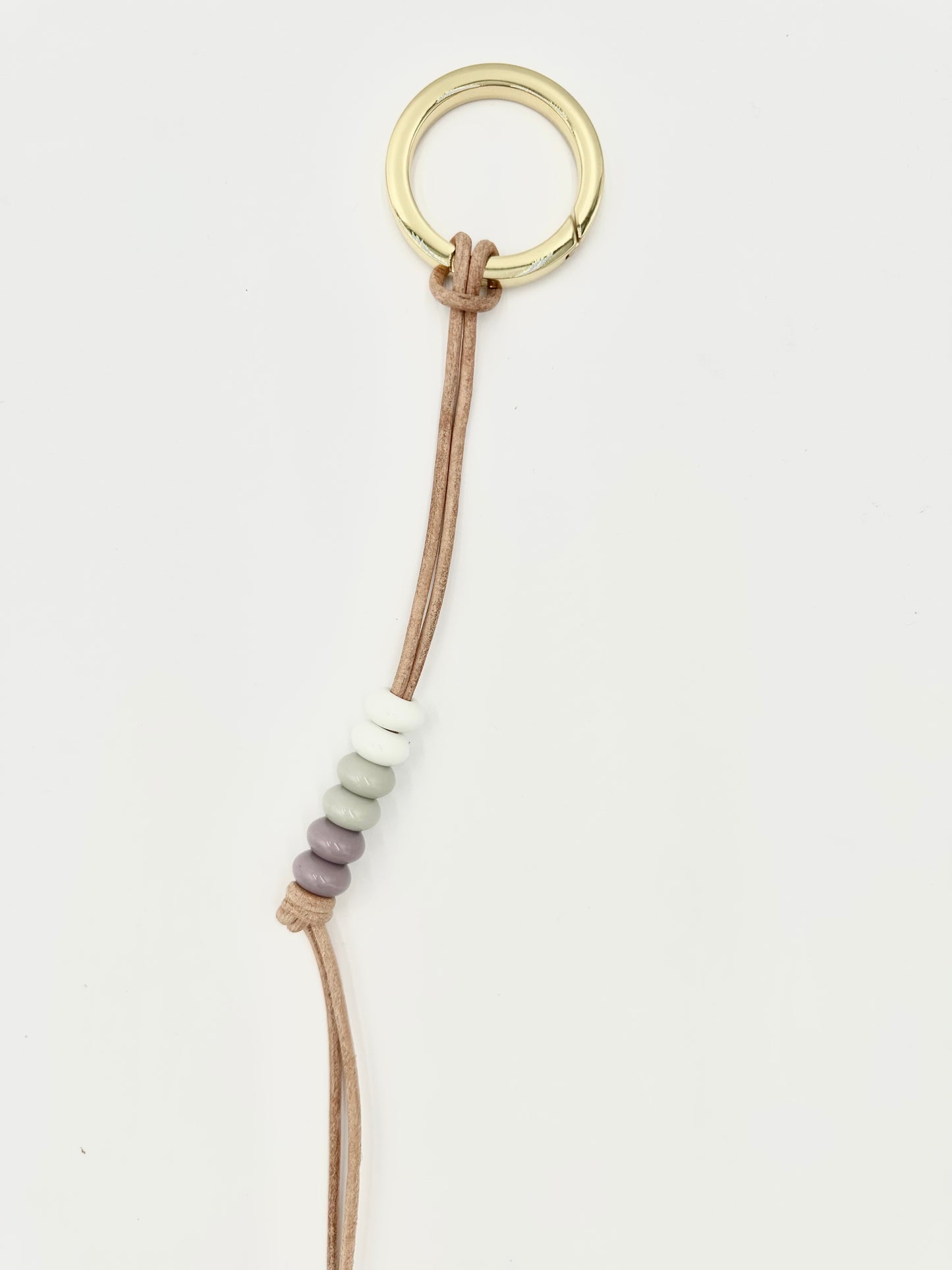Bag Charm - Purple Haze 6-bead charm