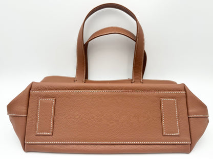 Large Carolyn Tote in Cognac