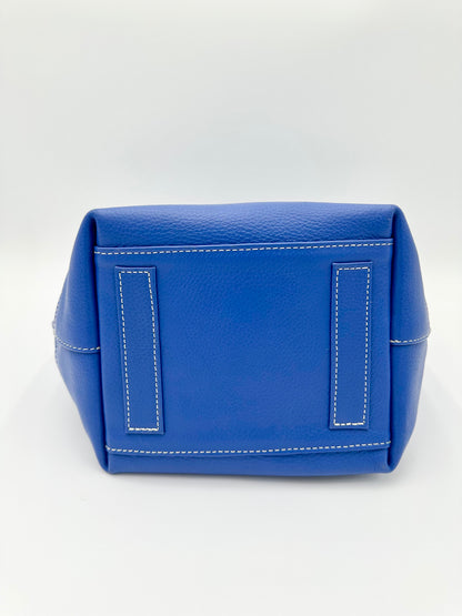 Small Carolyn Tote in Sapphire