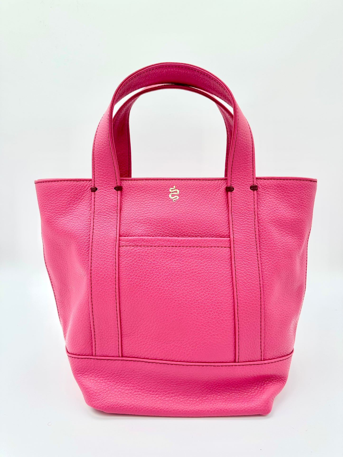 Small Carolyn Tote - Raspberry