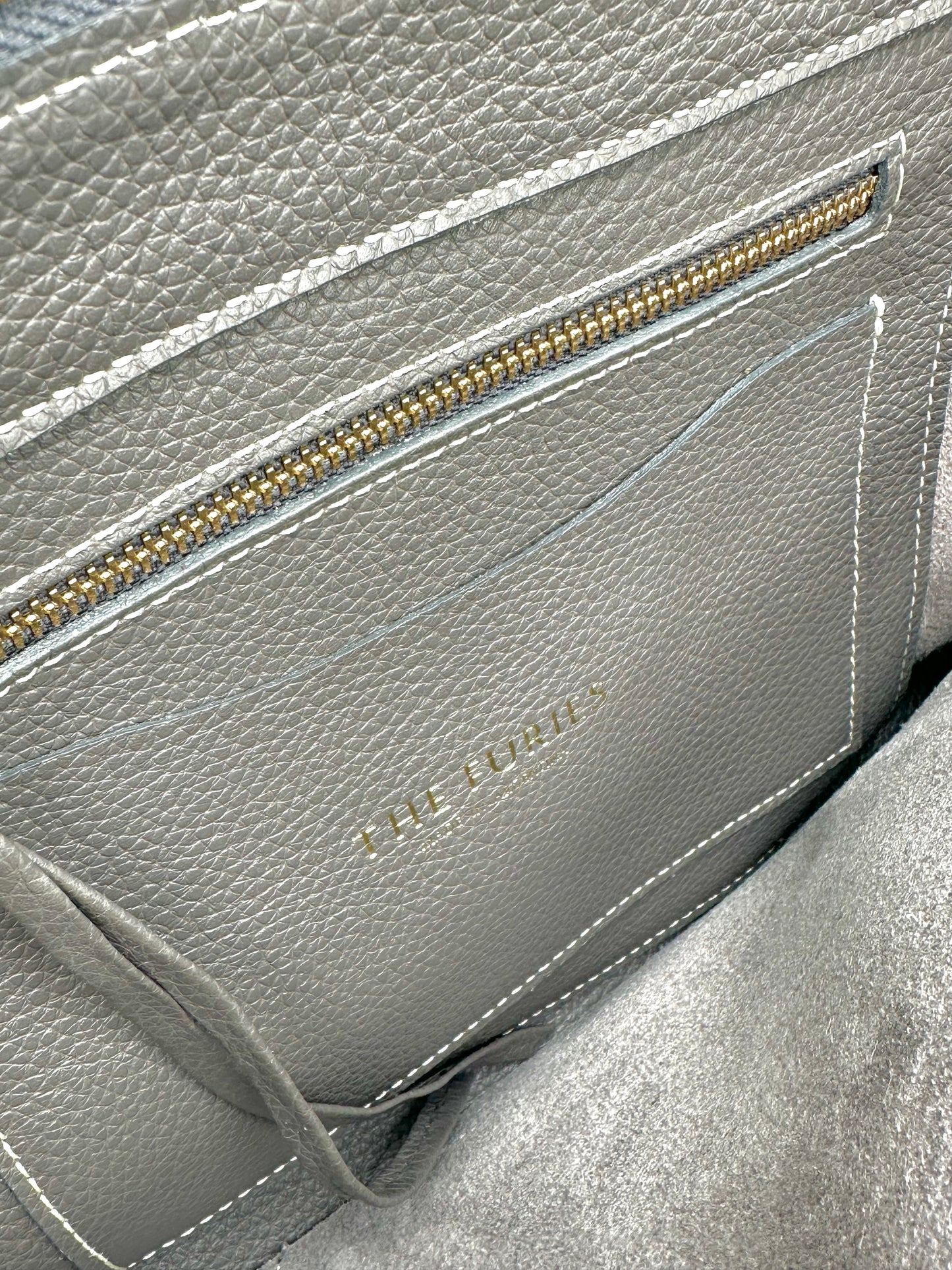 Large Carolyn Tote in Anthracite