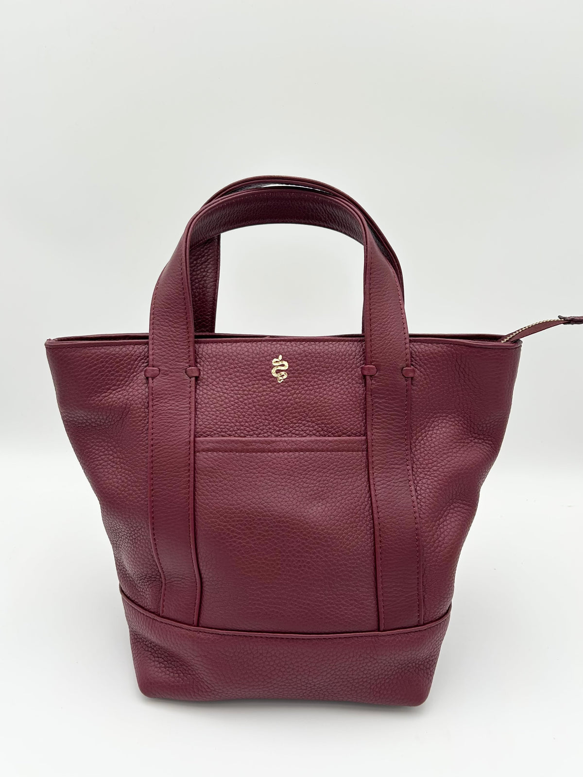 Small Carolyn Tote in Claret