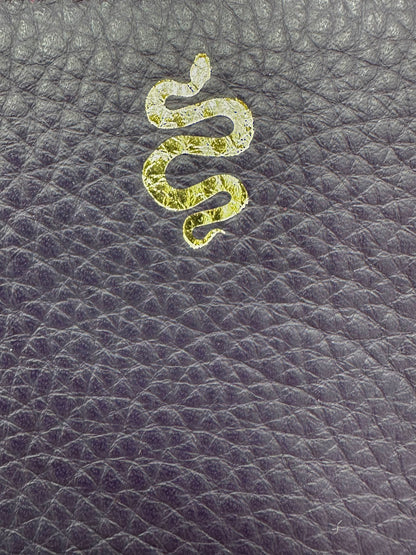 Small Carolyn Tote in Eggplant