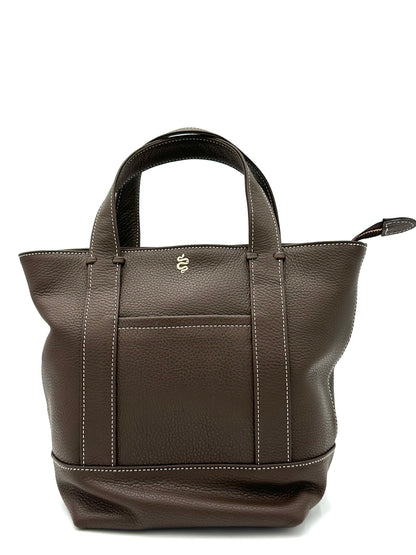 Small Carolyn Tote in Espresso