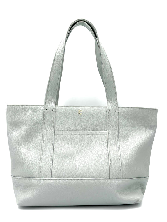 Large Carolyn Tote in Grey Clouds
