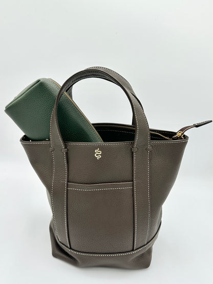 Small Carolyn Tote in Espresso